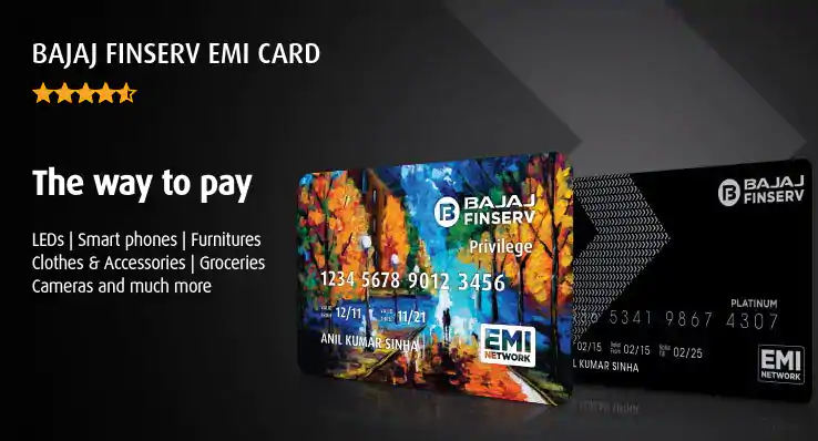 bajaj emi card