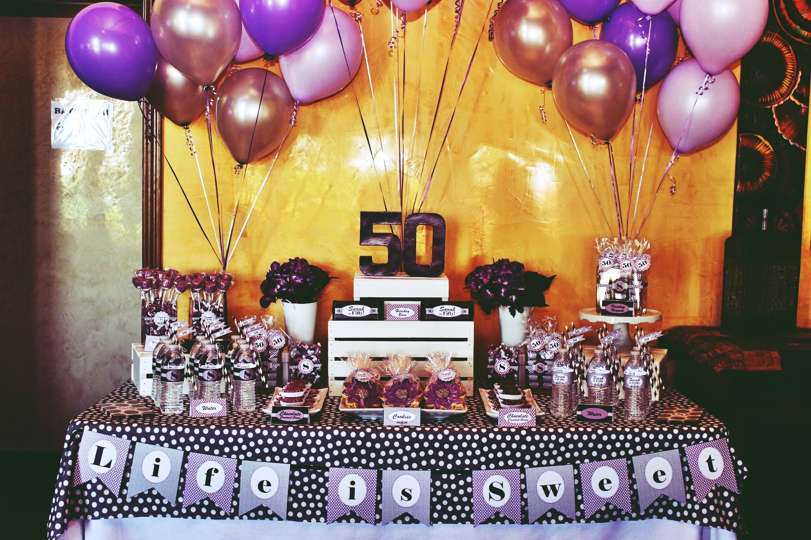 50th birthday party themes 1