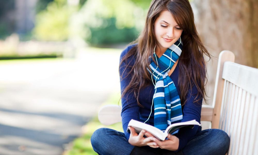 Girl Reading Book
