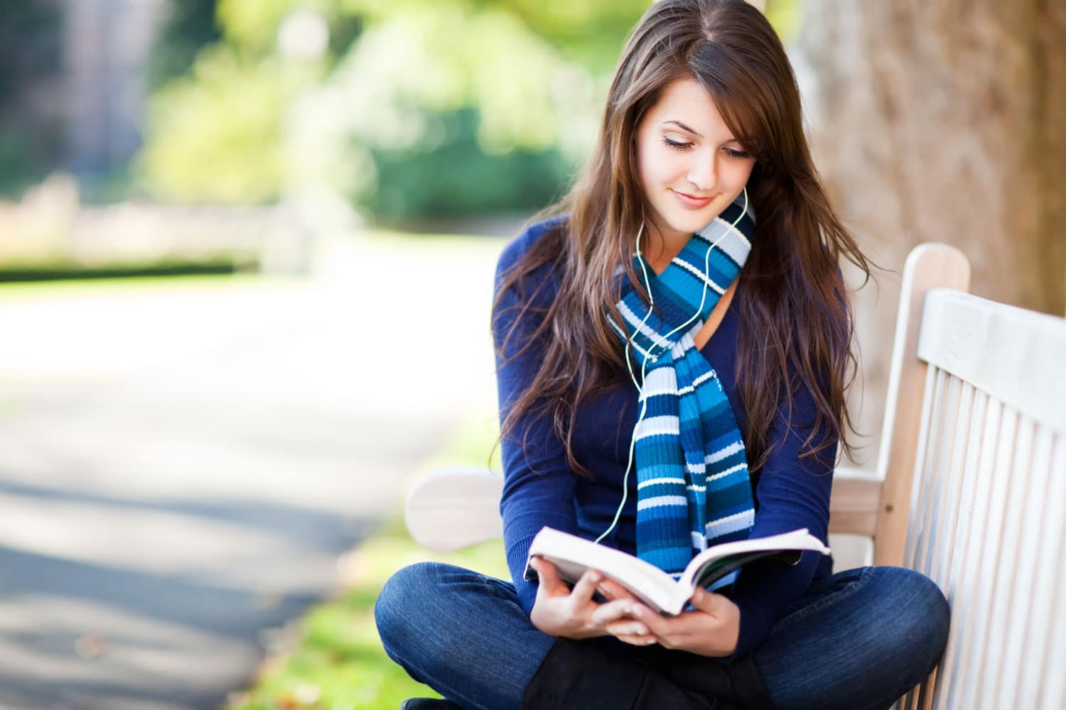 Girl Reading Book