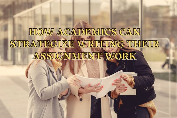 How Academics Can Strategize Writing Their Assignment Work